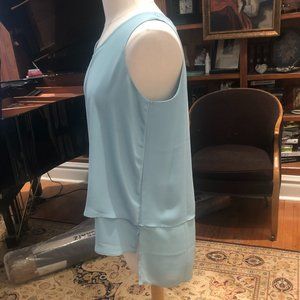 NWOT - Lisa Rinna blue-green sleeveless top